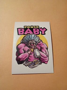 1983 General Mills Zero Heroes Trading Card Sticker Card Vintage #6